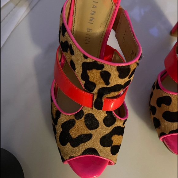 Leather Gianni bini heels - Picture 2 of 5